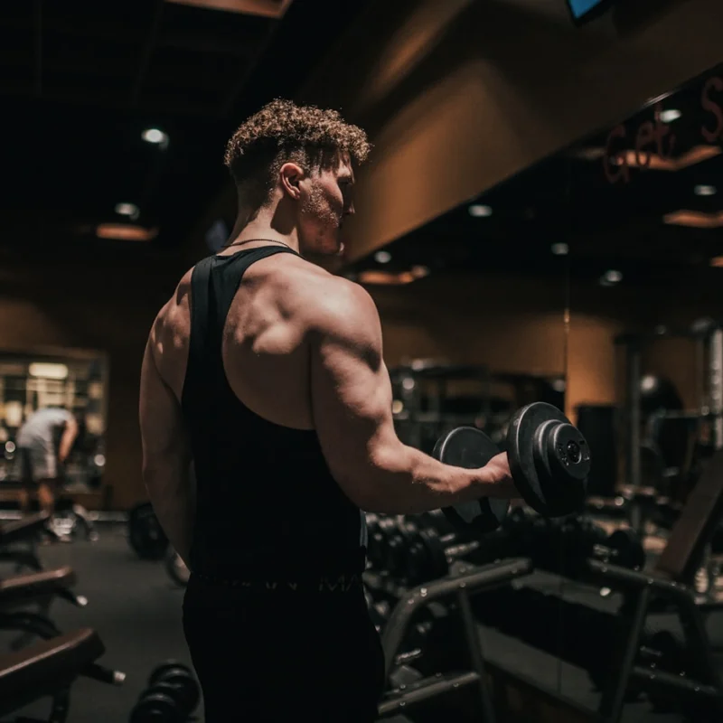 Athlete preparing for a set in ZIHN gear